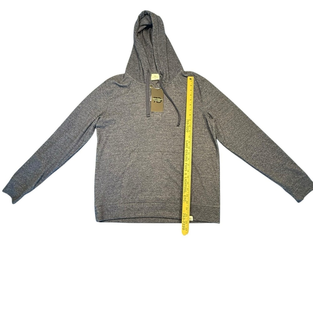 7 Diamonds NWT Generation Twill Knit Hoodie - Mens Medium - Picture 4 of 8